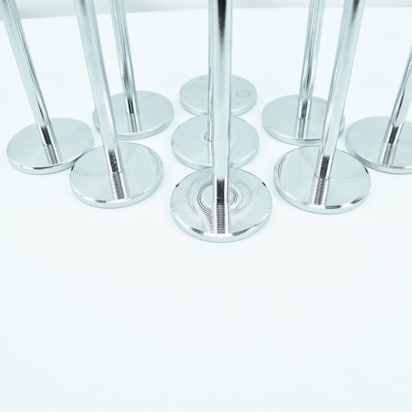 Wedding Silver Table Markers (9) For Event - Picture 2 of 9